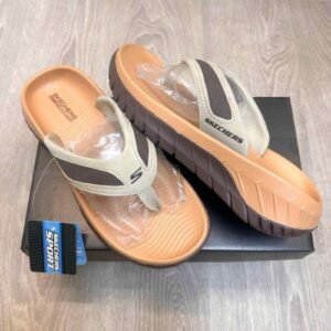 Skechers Go Recover Premium Khaki Brown Simplex