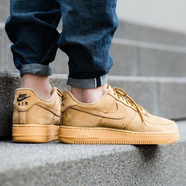AIRFORCE 1 0.7 LOW FLEX BROWN SEMI UA WHEAT TOP BATCH UA - Image 4