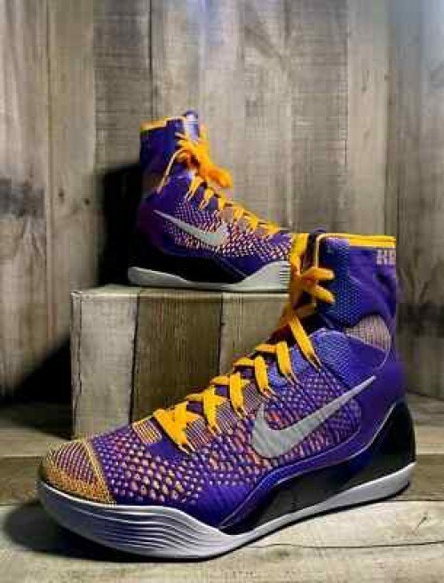 nike kobe ix elite purple laser orange 480 TOP BATCH UA - Image 5