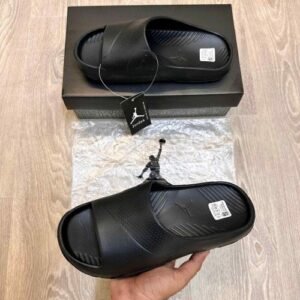 Air Jordan Post Premium Black Slides SE12