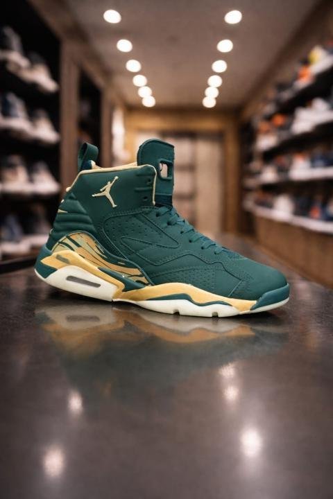 Nike The Jumpman MVP Galactic Jade TOP BATCH UA - Image 2