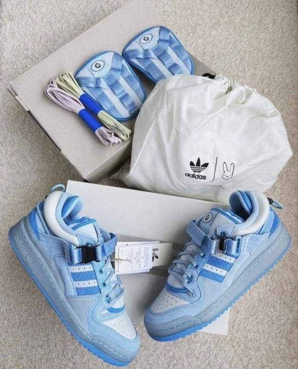 Adidas Bad Bunny Forum Blue Tint TOP BATCH UA - Image 3