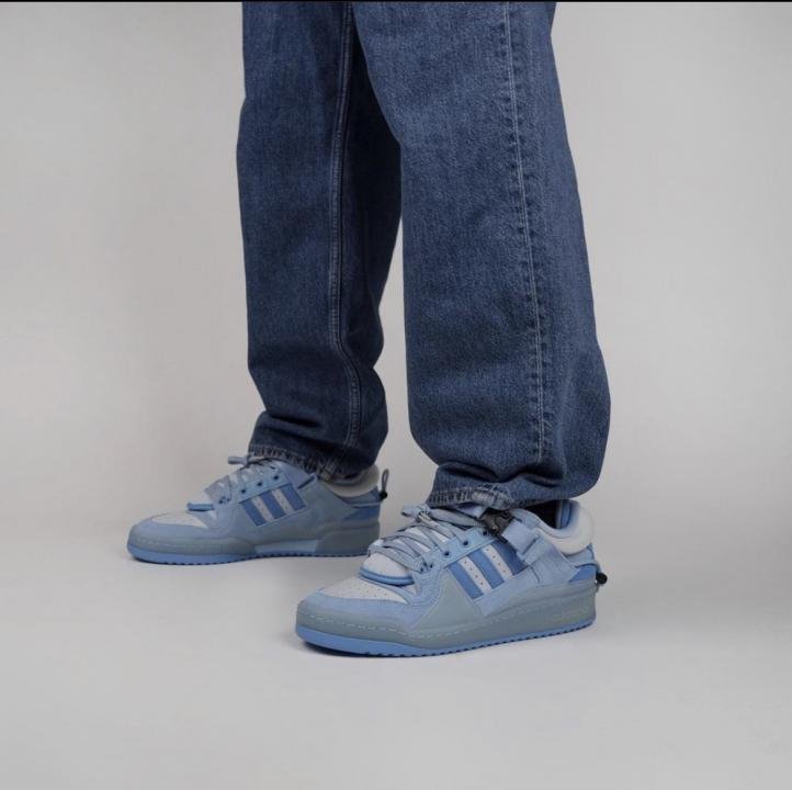 Adidas Bad Bunny Forum Blue Tint TOP BATCH UA - Image 4