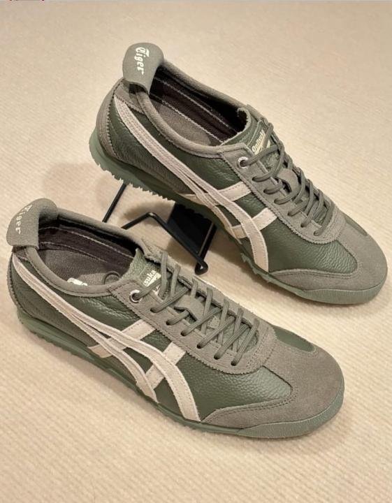 Onitsukka Tiger MEXICO 66 GREENIVORY TOP BATCH UA - Image 4