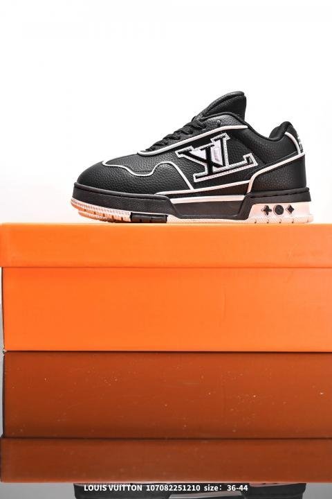 LOUISS VUITTTON TRAINER 2026 WHITE BLACK TOP BATCH UA - Image 4