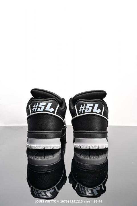LOUISS VUITTTON TRAINER 2026 WHITE BLACK TOP BATCH UA - Image 3