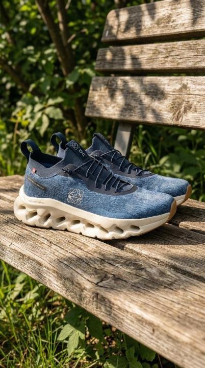 Loewe x On Cloudtilt Blue Denim Running TOP BATCH UA - Image 2