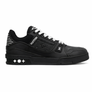 Louis Vuitton LV Trainer Black Embossed Monogram TOP BATCH UA
