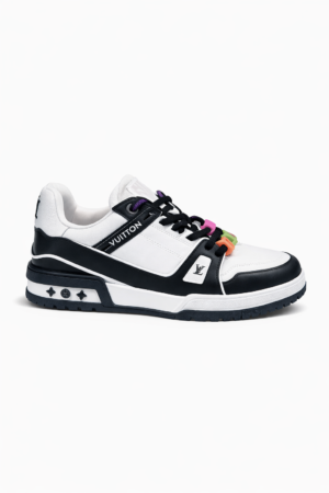 Louis Vuitton MAXI Trainer Black White TOP BATCH UA