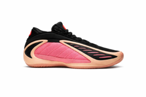 Adidas Anthony Edwards 2 Core Black Acid Red 987 TOP BATCH UA
