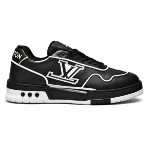 LOUISS VUITTTON TRAINER 2026 WHITE BLACK TOP BATCH UA