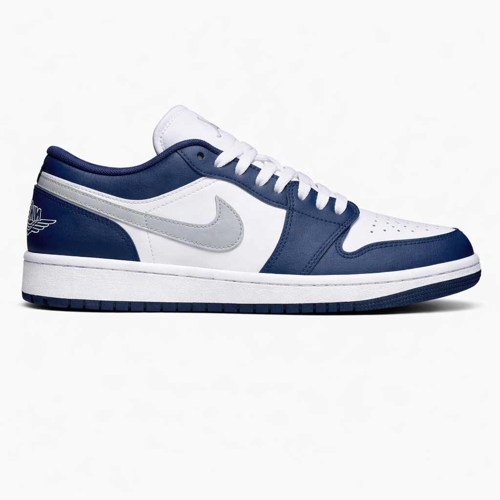 Air Jordan 1 Low Midnight NavyWolf Grey TOP BATCH UA