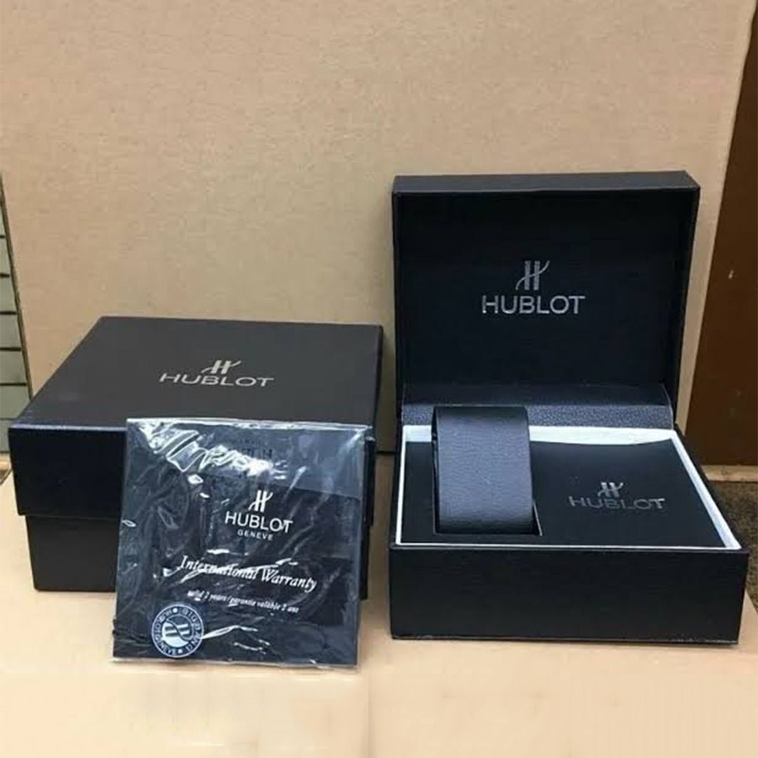 Hublot Brown Leather Belt Watch B - Image 2