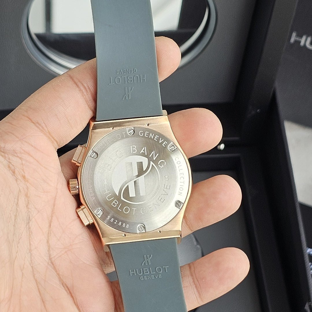 Hublot Mint Green Copper Dial Leather Belt Watch - Image 2