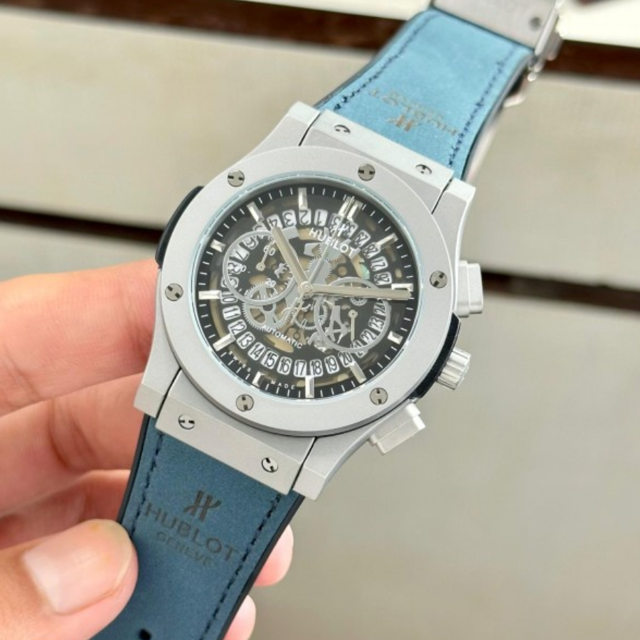 Hublot Big Bang Calendar Watch Blue. - Image 3