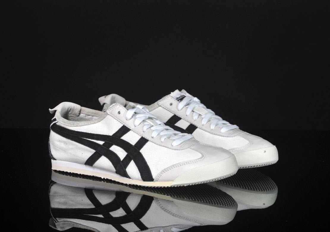 Branded Tiger Sneakers Mexico 66 White Black - Image 3