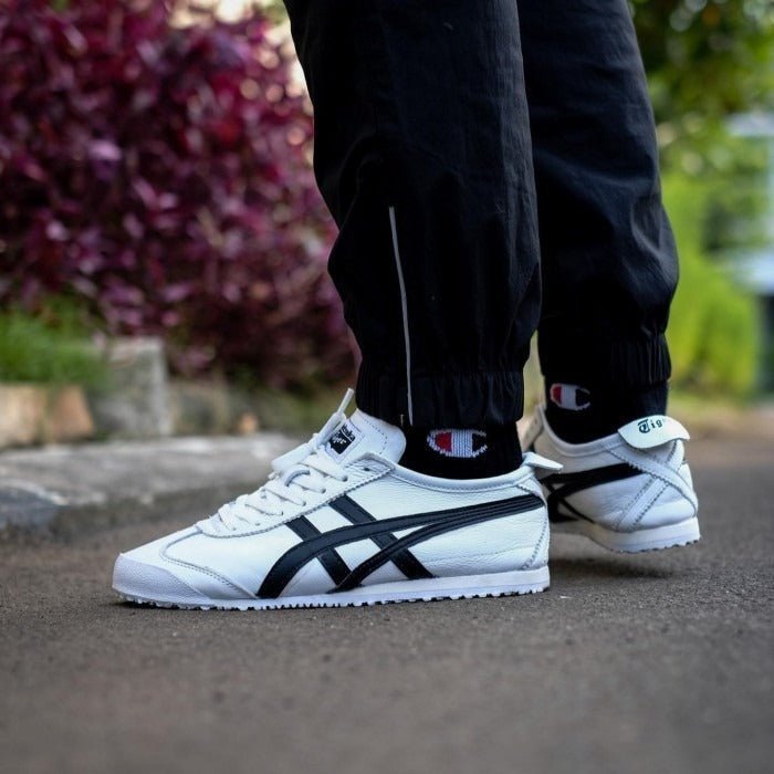 Branded Tiger Sneakers Mexico 66 White Black - Image 4