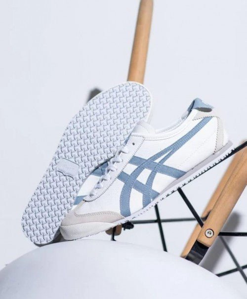 Branded Tiger Sneakers Mexico 66 White Blue Ice - Image 2