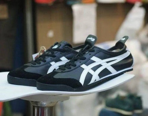 Branded Tiger Sneakers Mexico 66 Black White For Men's - Image 7