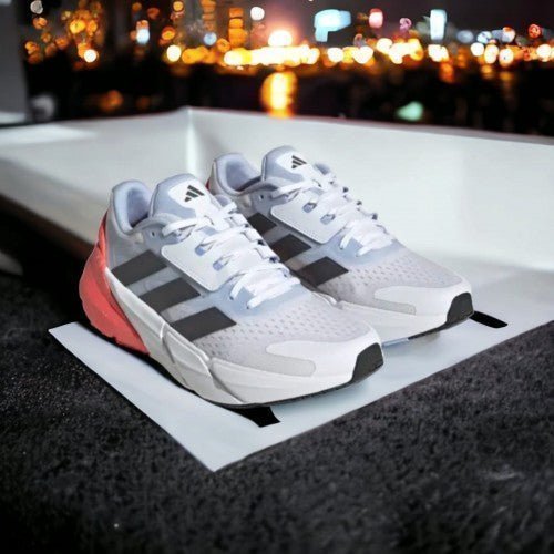 Branded Adistar Running Shoes White Red - Image 2
