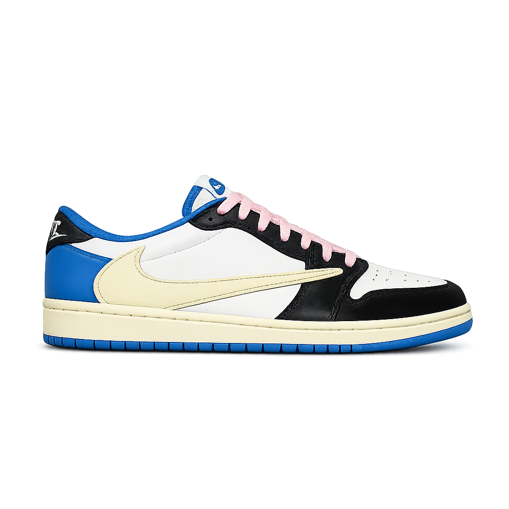Travis Scott X Fragment X Air Jordan 1 Low OG TOP BATCH UA