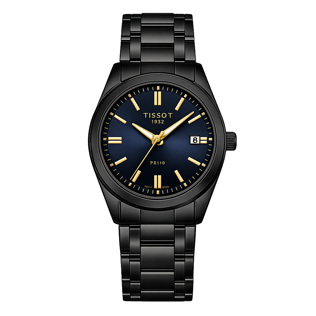 Tissot 1853 Prc 100 Solar Black Blue - J1833
