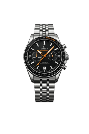 Omega Speedmaster Racing Chronograph – Black Dial with Orange Accents