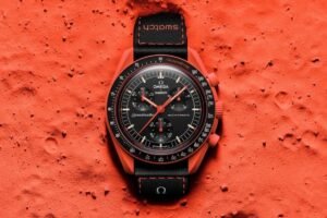 Swatch X Omega Bioceramic Moonswatch Mission To The Moon Mars With Kit