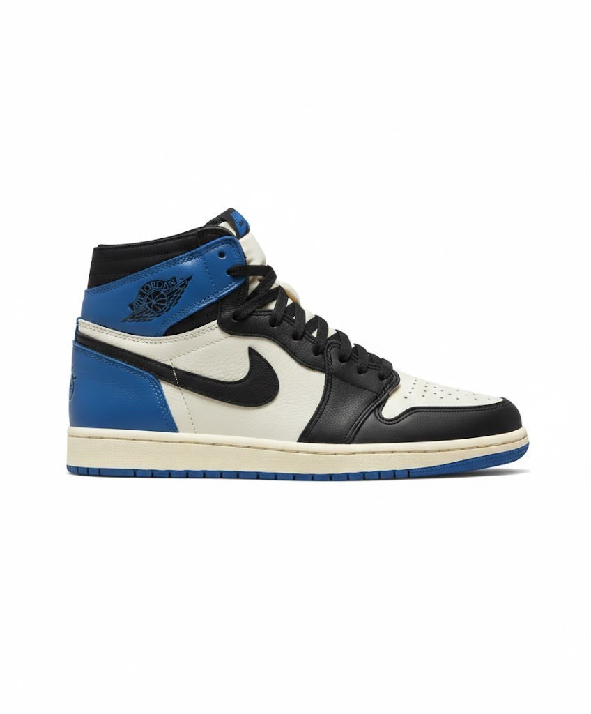 Fragment Design x Travis Scott x Air Jordan 1 Retro High With Plastic Cover TOP BATCH UA