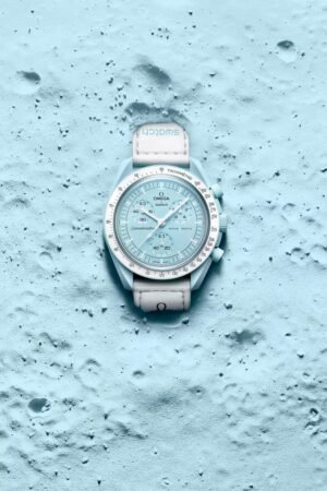 Swatch X Omega Bioceramic Moonswatch Mission To The Moon Uranus With Kit