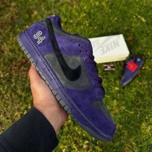supreme x Nikke sb dunk low ink iron grey fixed - Image 2