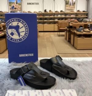 BIRKENSTOCK BLACK SLIDE premium