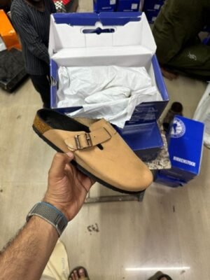BirkenStock Boston Natural Leather Oiled