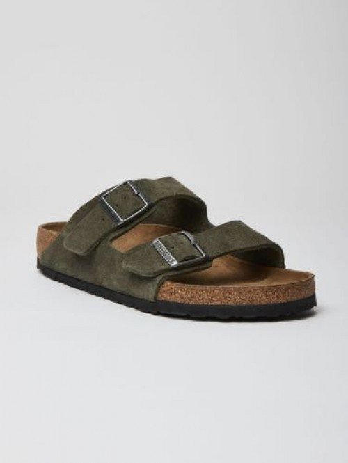 Birkenstock Arizona Olive Green Suede - Image 2