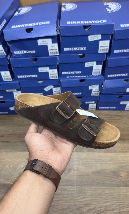 Birkenstock Arizona Brown Suede
