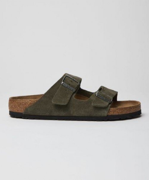 Birkenstock Arizona Olive Green Suede - Image 3