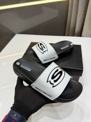 Skechers Hyper Burst Recovery Logo Slide