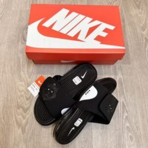 Nike Air LeBron Premium Black Slides