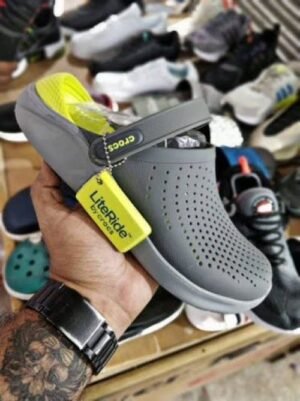 CROCS LITERIDE GREY GREEN