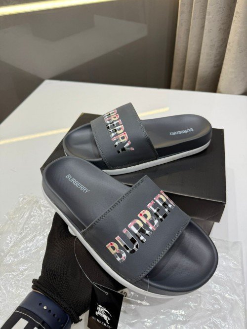 Burberry Soft-Bottom Slides