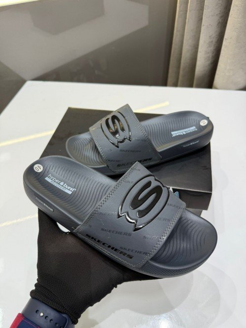 Skechers Hyper Burst Recovery Logo Slide