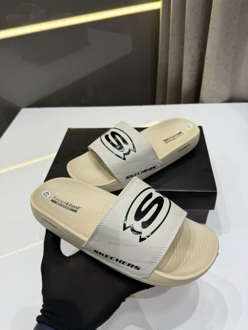 Skechers Hyper Burst Recovery Logo Slide