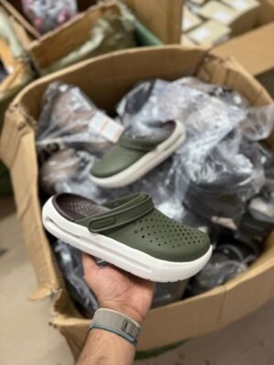 Crocs Inmotion Clogs Green White