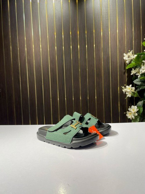 Hermes Mule Flipflop Green - Image 2