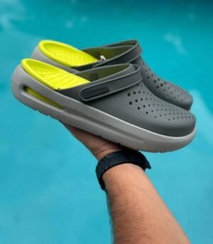 Crocs Inmotion Clogs Grey Yellow