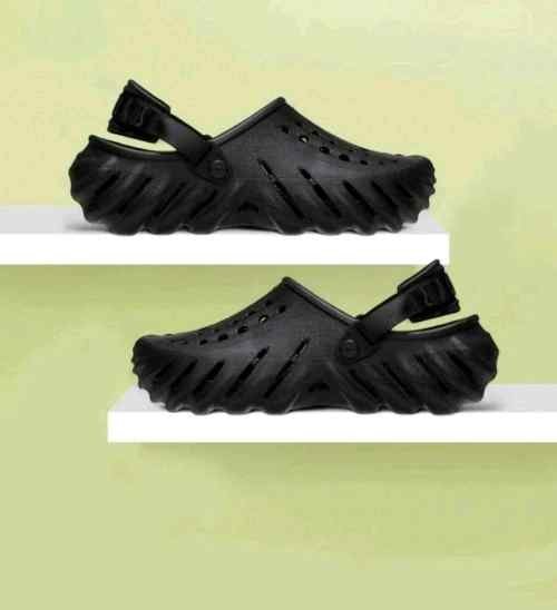 Crocss Echo Clog Poplogo Full Black - Image 2