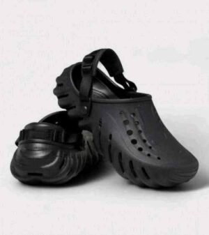 Crocss Echo Clog Poplogo Full Black