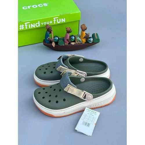 Crocss Original Full Force Clogs Green Grey - Image 2
