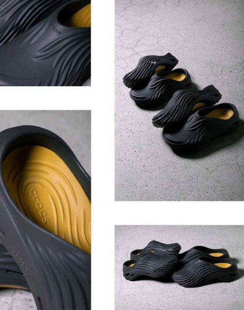 CrocsS Echo Wave Clogs Black Sand - Image 2