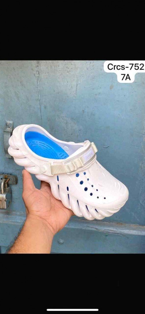 Crocss Echo Clogs (White Blue)